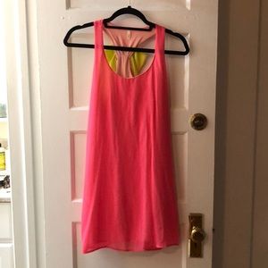 Racer back with bow dress